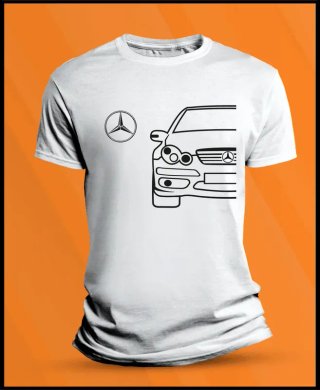 Camiseta manga corta Mercedes Sport C coupe W203