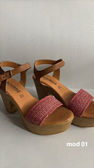 Sandali con tacco Sunrise
