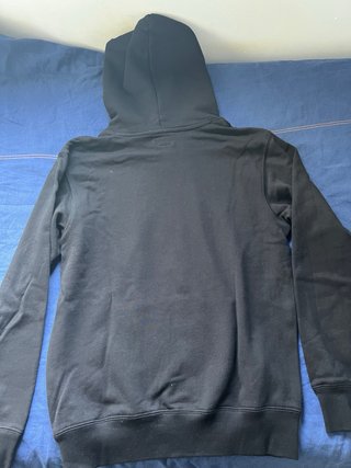 Sudadera Evisu Negra con Logo Rojo