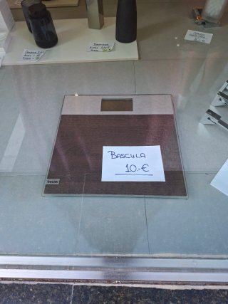 Báscula Beurer Madera y Plata