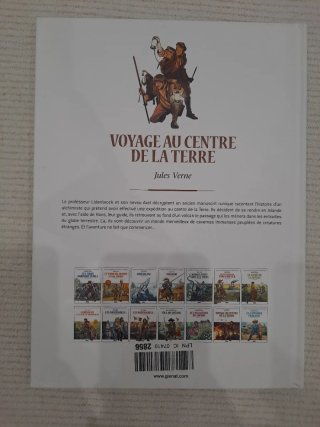 Voyage au centre de la Terre (novela gráfica)