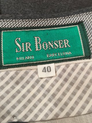 Pantalón Sir Bonser Gris Talla 40