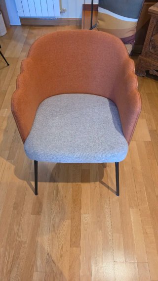 Silla Rene The Massie Madera y Tela