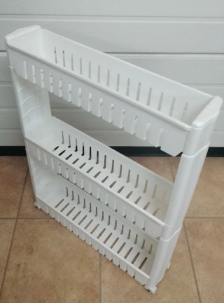Carrito Auxiliar Blanco
