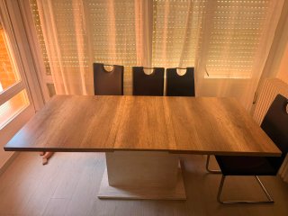 Mesa de comedor moderna madera