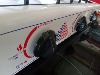 Fornello a 3 fuochi con coperchio nuovo