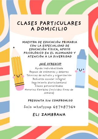 Clases particulares a domicilio