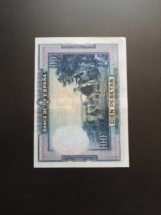 BILLETE DE 100 PESETAS DE 1928