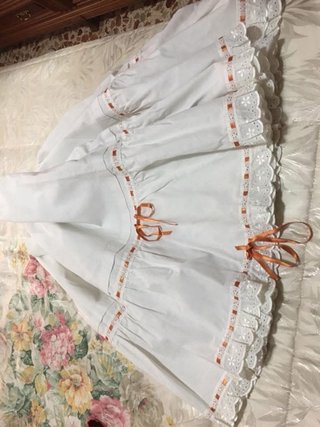 Traje de Cartagenera Negro y Rojo