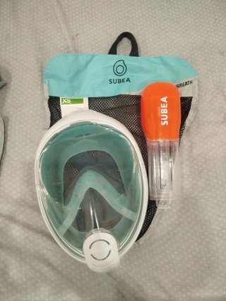 Máscara Snorkel SUBEA Talla XS