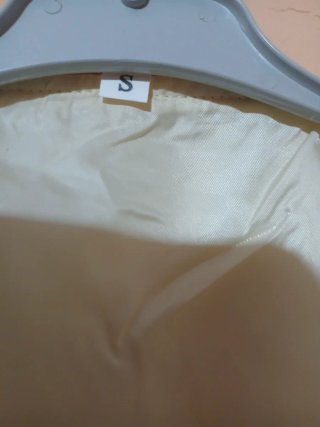 Chaqueta torera bordada beige Talla S