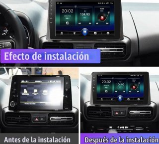 Radio Android 14 Coche Citroen Berlingo 20