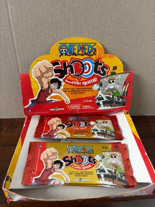 One Piece Shoots Battle Game - 5 Bustine Sigillate