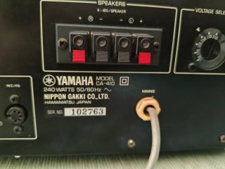 Amplificador Yamaha CA-410 Natural Sound