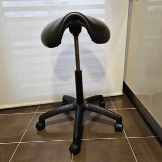 Taburete Silla Montar Gabbiano D032 Negro