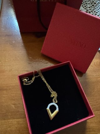 Collana Valentino oro e argento