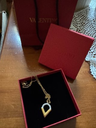 Collana Valentino oro e argento