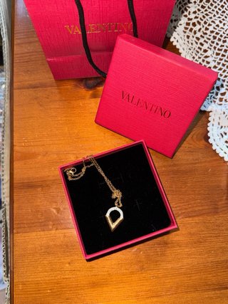 Collana Valentino oro e argento