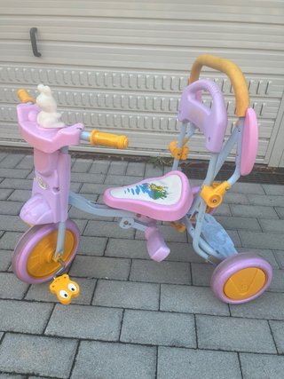 Triciclo per bambina rosa e viola