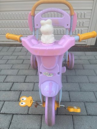 Triciclo per bambina rosa e viola