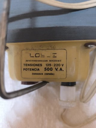 Autotransformador Reversible Loyje 500 VA