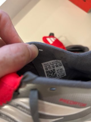 Botas Adidas Predator Niño Talle US 12 kids.