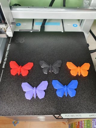 Imanes Mariposa Impresión 3D
