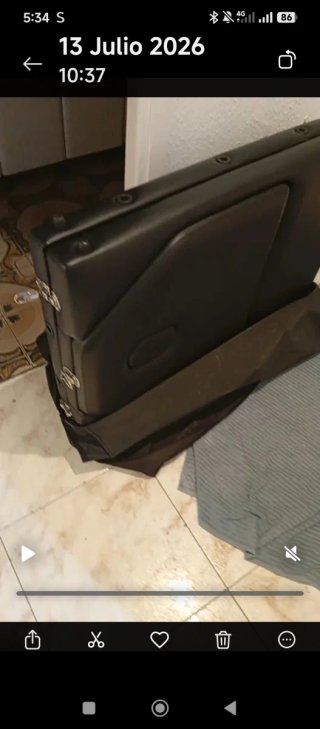 Camilla para masajes,casi nueva