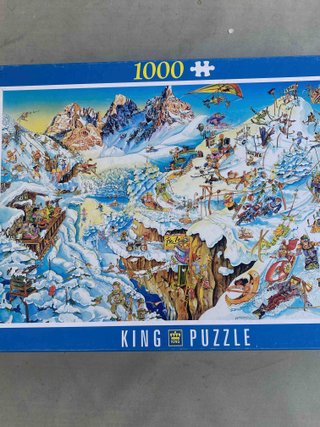 Puzzle 1000 Piezas King Estación de Esquí