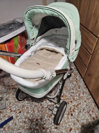 Carro Bebecar (Capazo, silla y maxicosi)