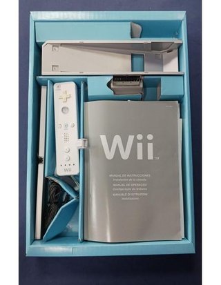 CONSOLA WII BLANCO CON CAJA Y 1 MANDO