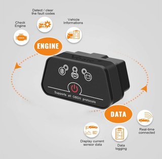 KONNWEI OBD2 Coche WiFi Diagnóstico + bolsa
