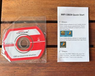 KONNWEI OBD2 Coche WiFi Diagnóstico + bolsa