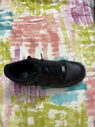 Nike Air Force 1 Negras Talla 44.