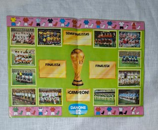 Album Fútbol en Acción España 82 completo