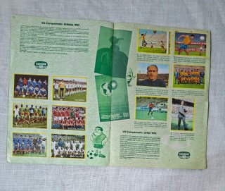 Album Fútbol en Acción España 82 completo