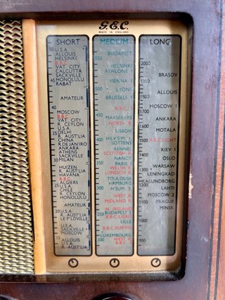 Radio de Válvulas
