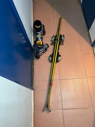 Botas y esquís de máxima calidad precio negociable