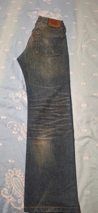 Jeans Levi's 501 Donna Blu