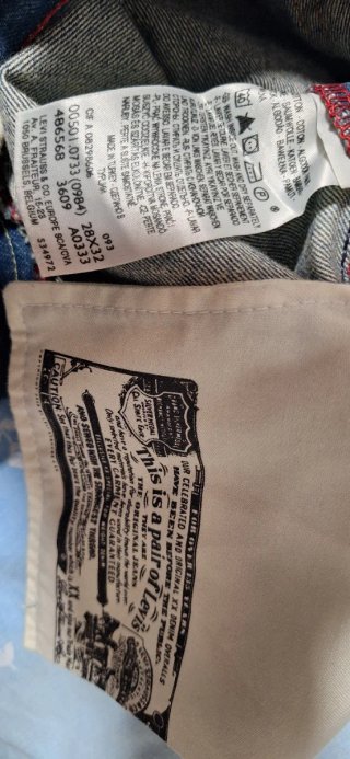 Jeans Levi's 501 Donna Blu