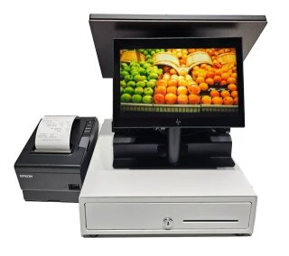 TPV HP Completo Tienda Blanco/Negro