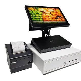 TPV HP Completo Tienda Blanco/Negro