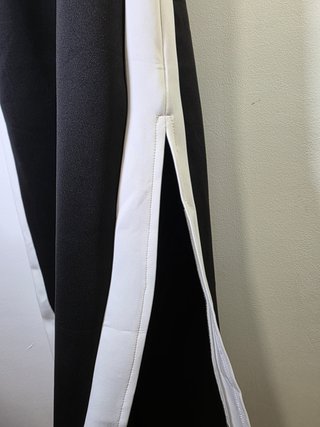 Vestido Milan Kiss Negro y Blanco Talla M