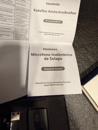 Micrófono Inalámbrico Solapa Ebarsenc