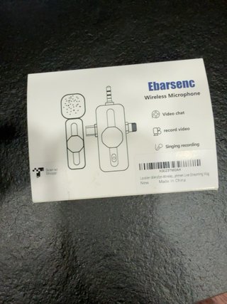 Micrófono Inalámbrico Solapa Ebarsenc