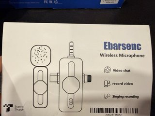Micrófono Inalámbrico Solapa Ebarsenc