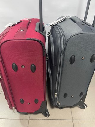 Dos maletas medianas expansible nueva tela