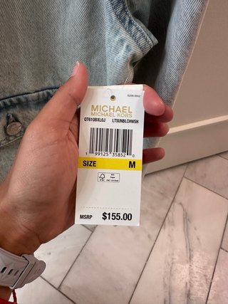 Cazadora vaquera Michael Kors nueva