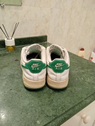 Nike Air Force 1 Verdes y Blancas