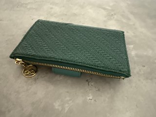 Monedero verde mujer
